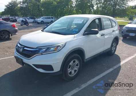 2016 Honda Cr-V Lx z USA, uszkodzony, nr VIN 5J6RM4H39GL077972